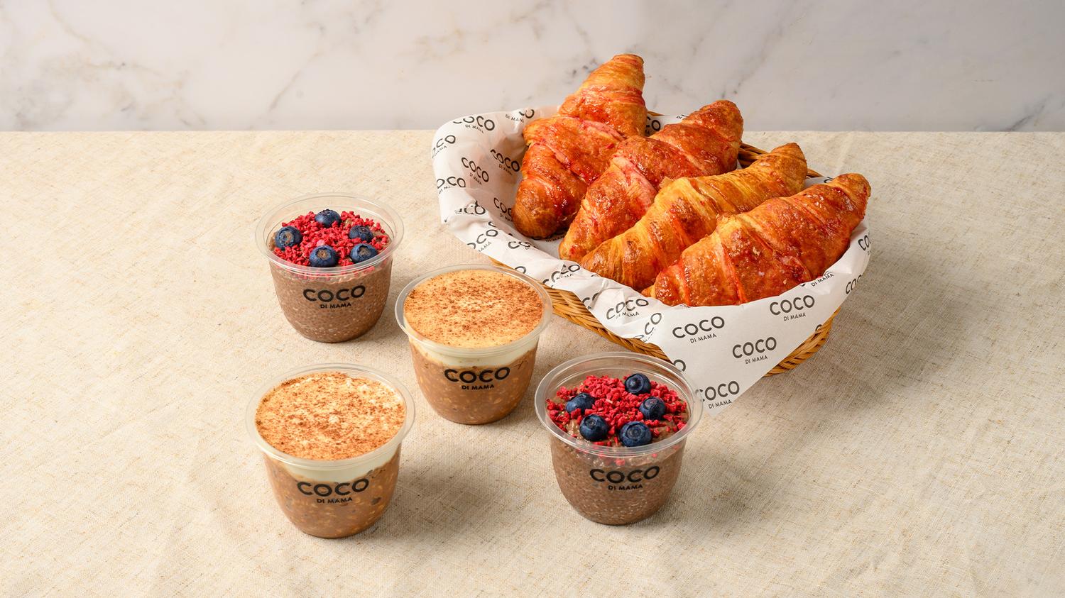 Vegan Pastry & Yoghurt Platter (VE)