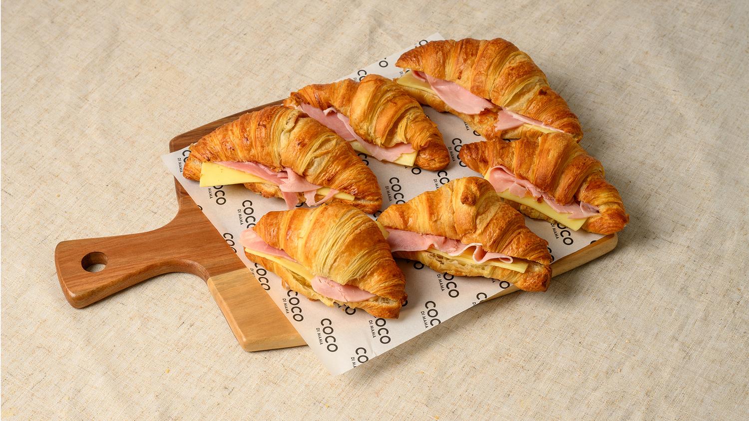 PLATTER - Ham & Cheese Croissant 