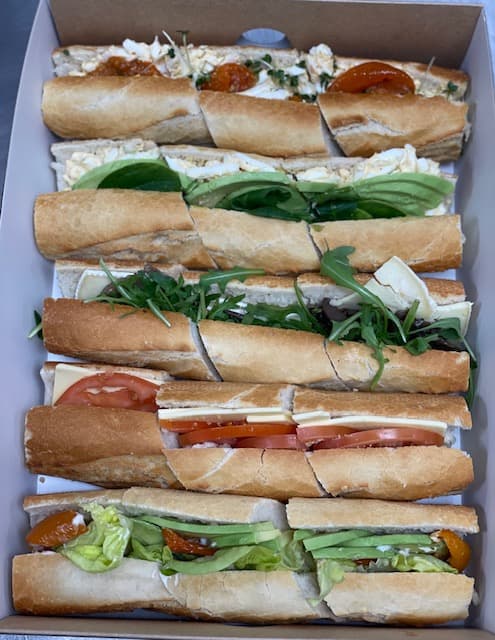 Medium Vegetarian Breakfast Baguette