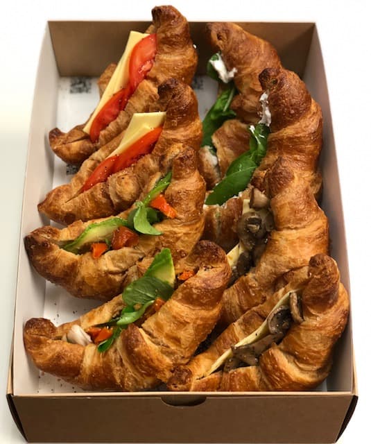 Mixed Vegan Filled Croissants 