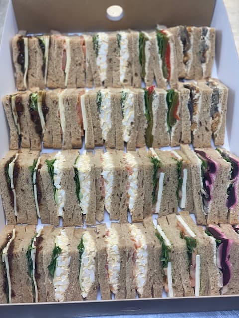 Large Veggie Sandwich box
