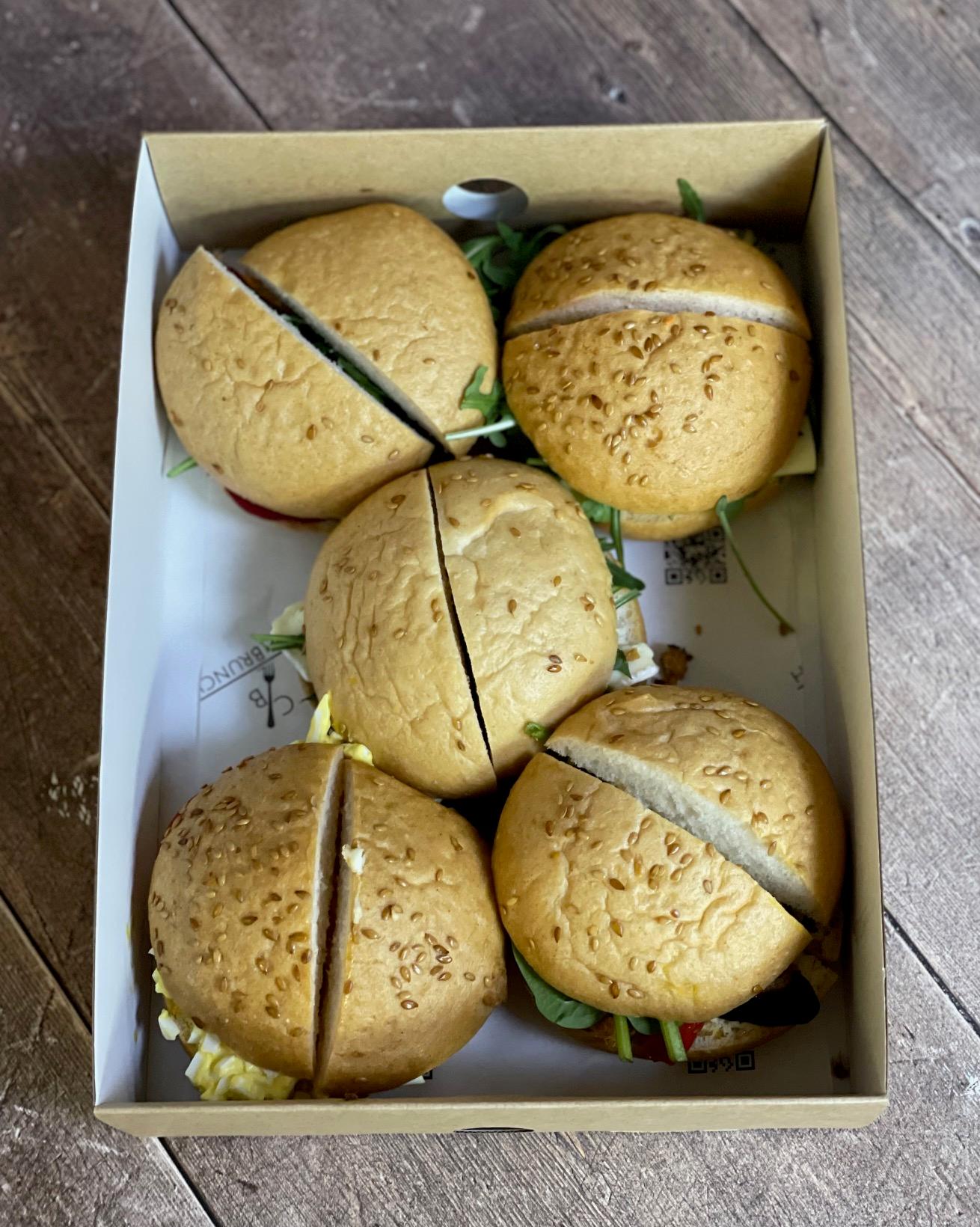 Medium Vegetarian Gluten Free Sandwich Box
