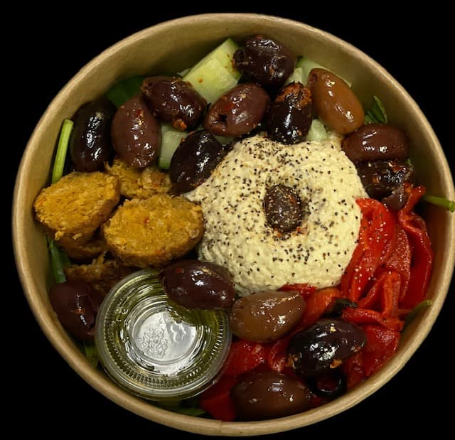 Humus & Falafel Salad
