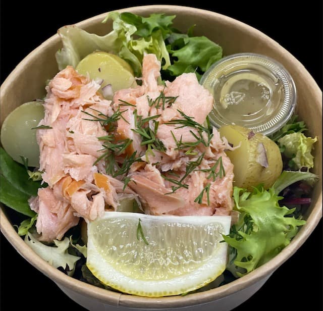 Dill Roast Salmon Salad