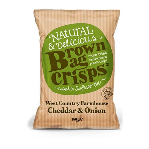 Cheddar & Onion Crisps