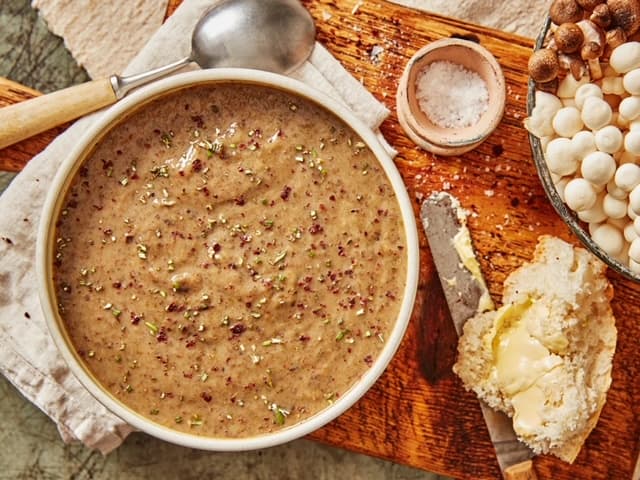 Woodland Mushroom Soup Vegan