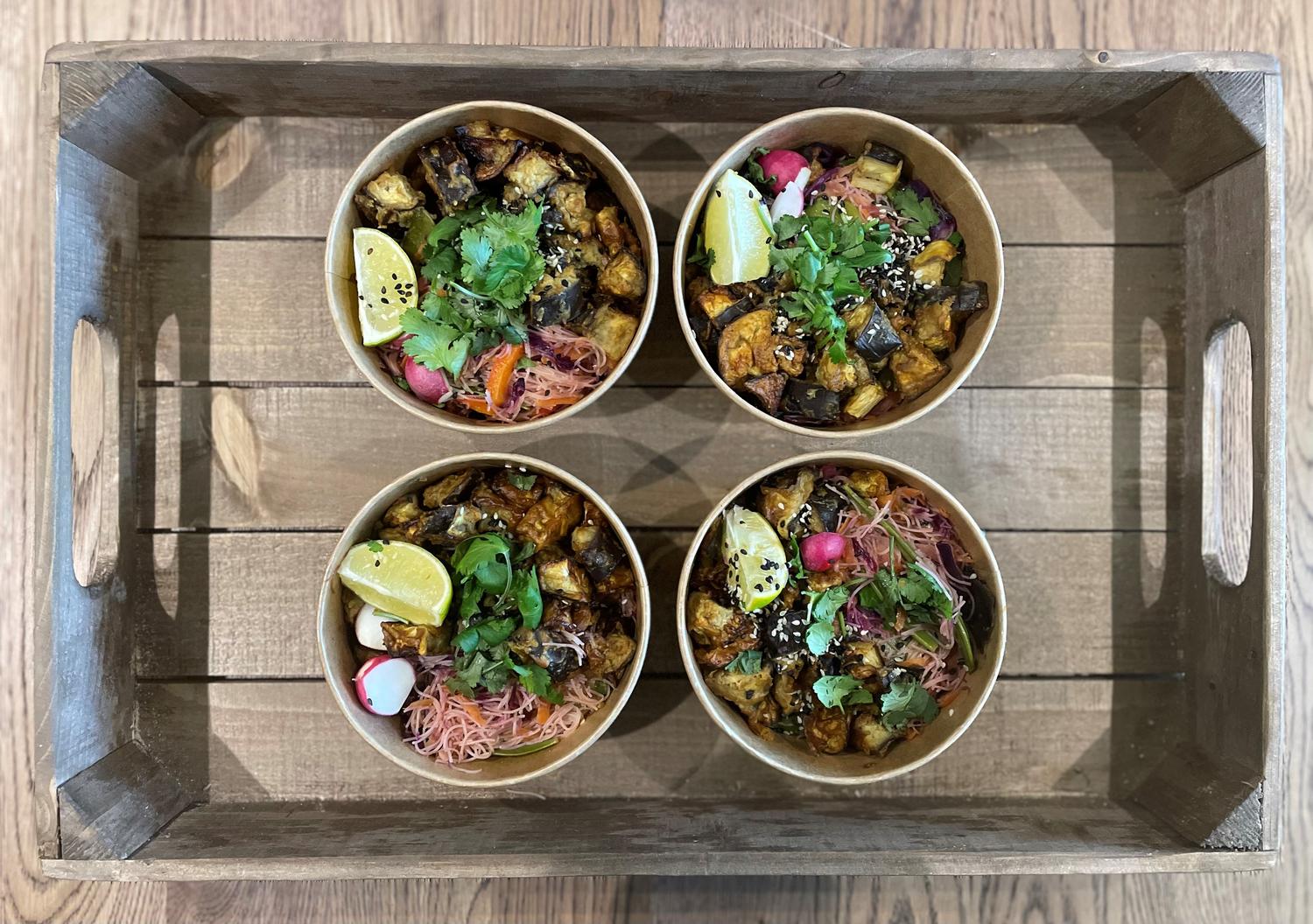 Aubergine Satay