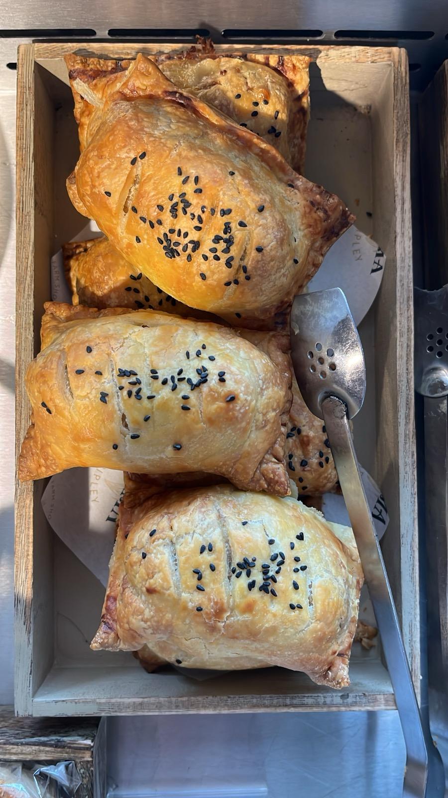 Cheesy Bacon & Sausage Puff Pastry Roll