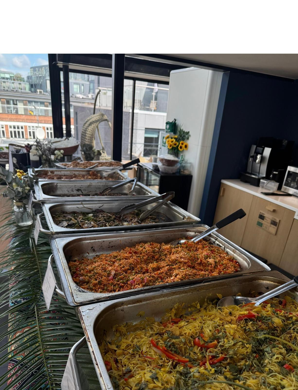 Vegetarian Day Buffet Menu