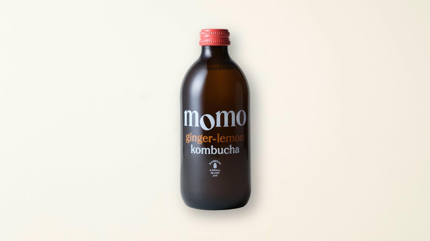 MOMO Ginger Organic Kombucha