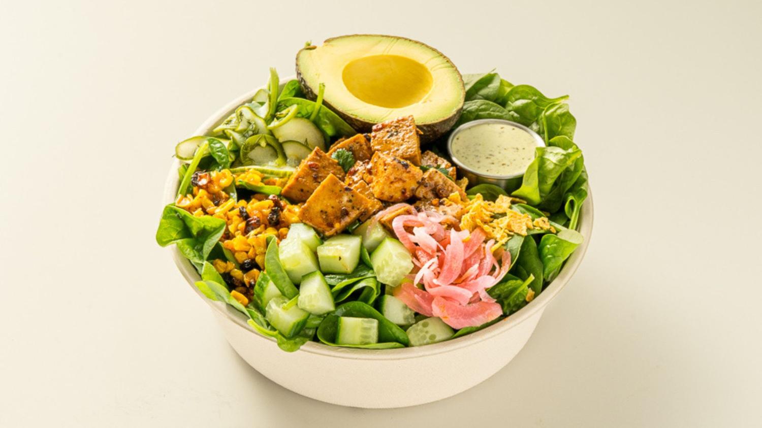 Set Salad - Mex on the Beach - Sesame-chilli tofu