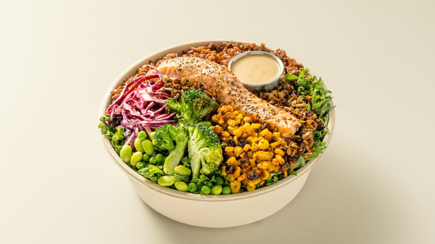 Set Salad - Miso Salmon