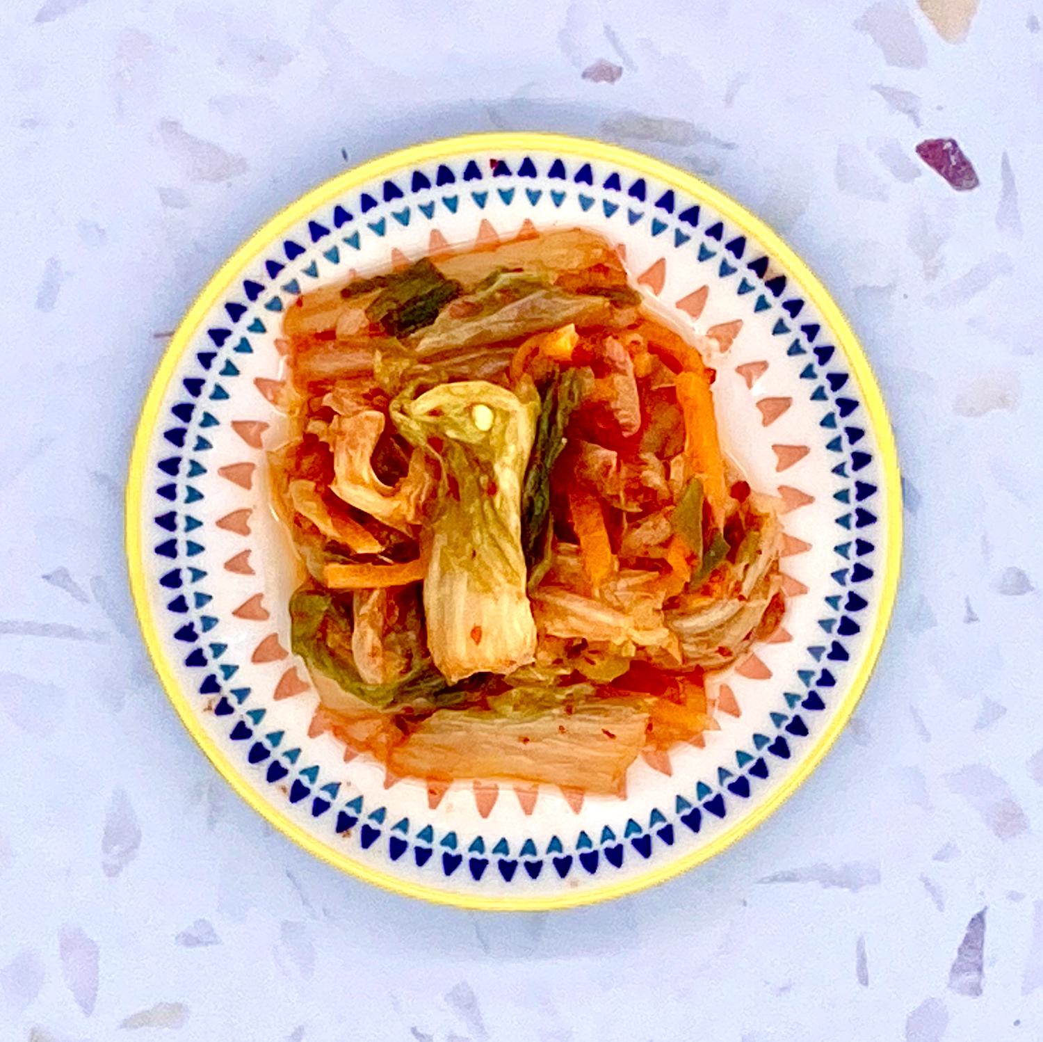Vegan Kimchi portion
