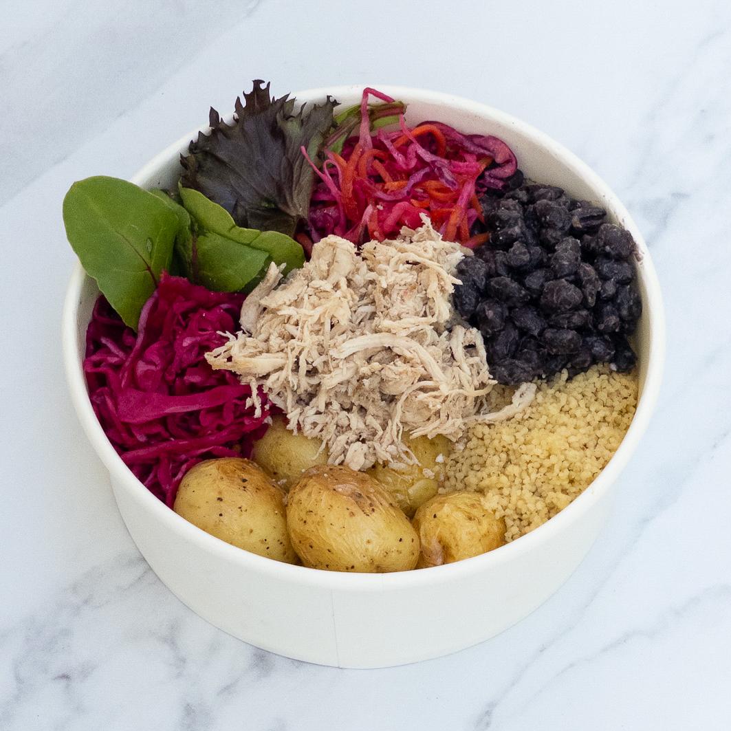Pulled Chicken Crunch Box