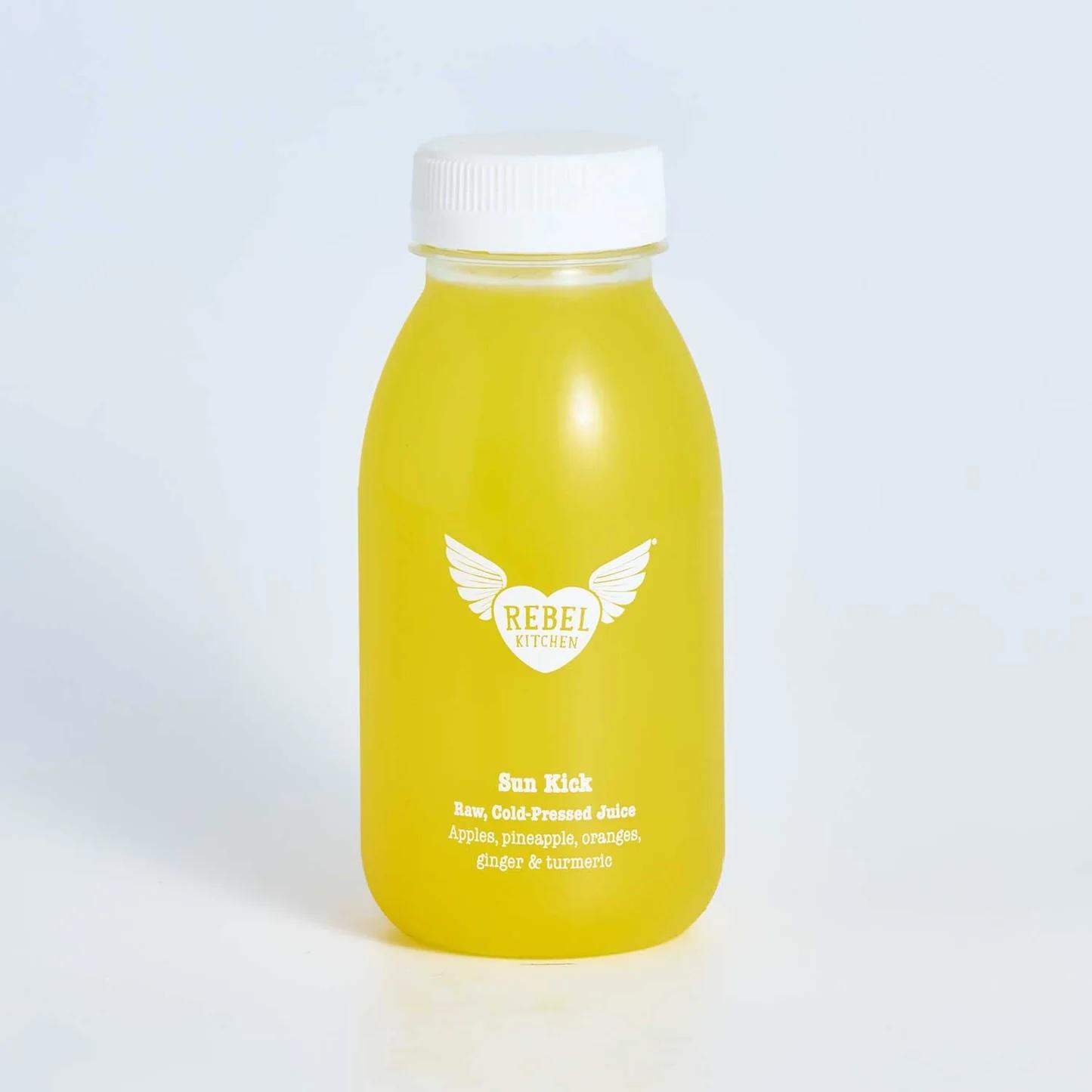 Rebel Kitchen Sun Kick cold pressed juice