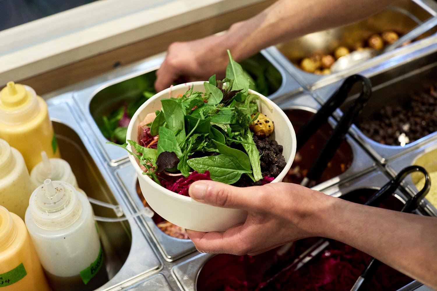 Build Your Own Salad Bowl Pop-Up