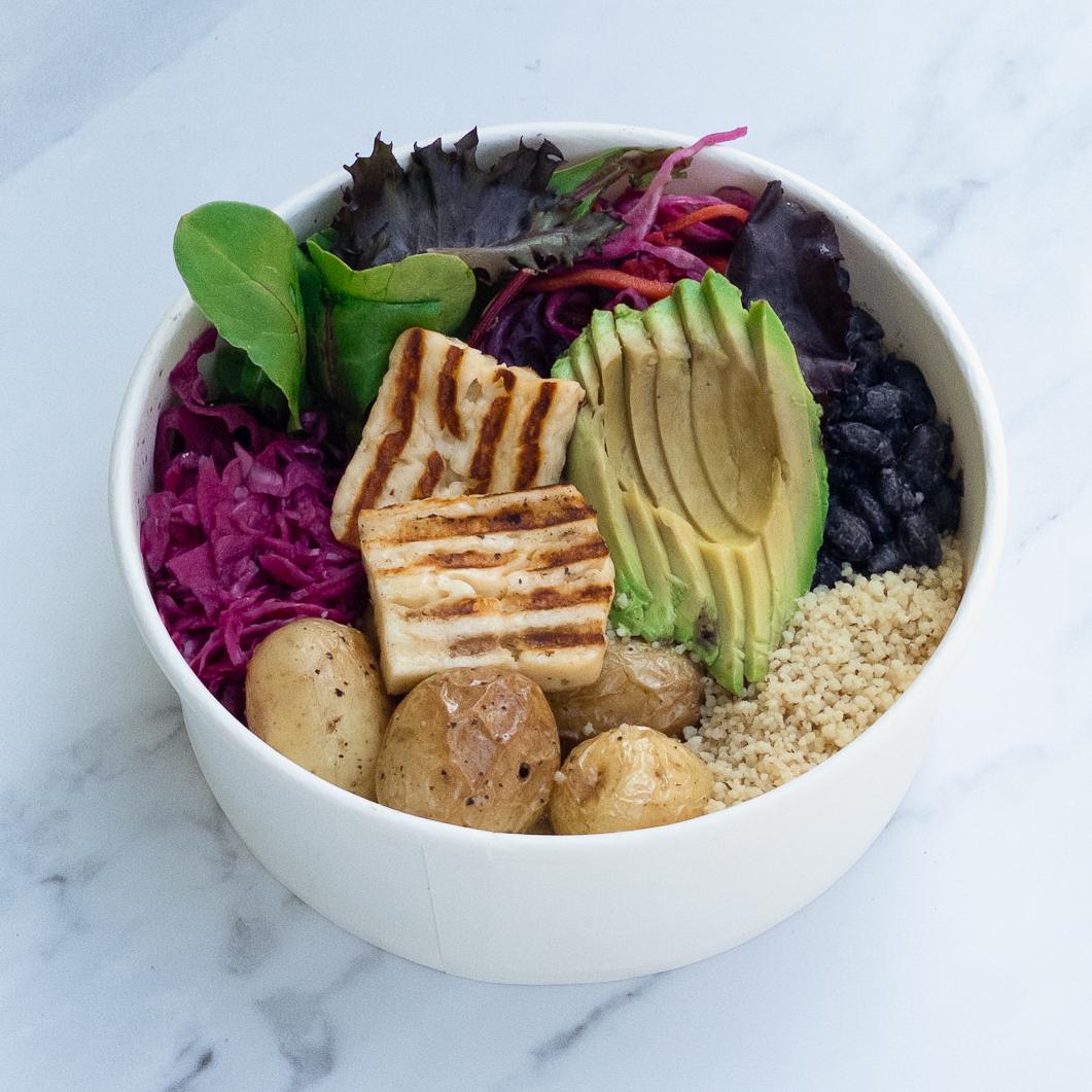 Avocado & Halloumi Crunchbox 