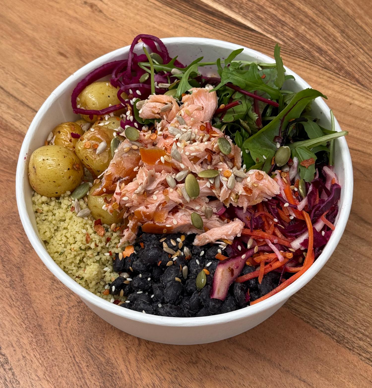 NEW! Hot Smoked Salmon Crunchbox 