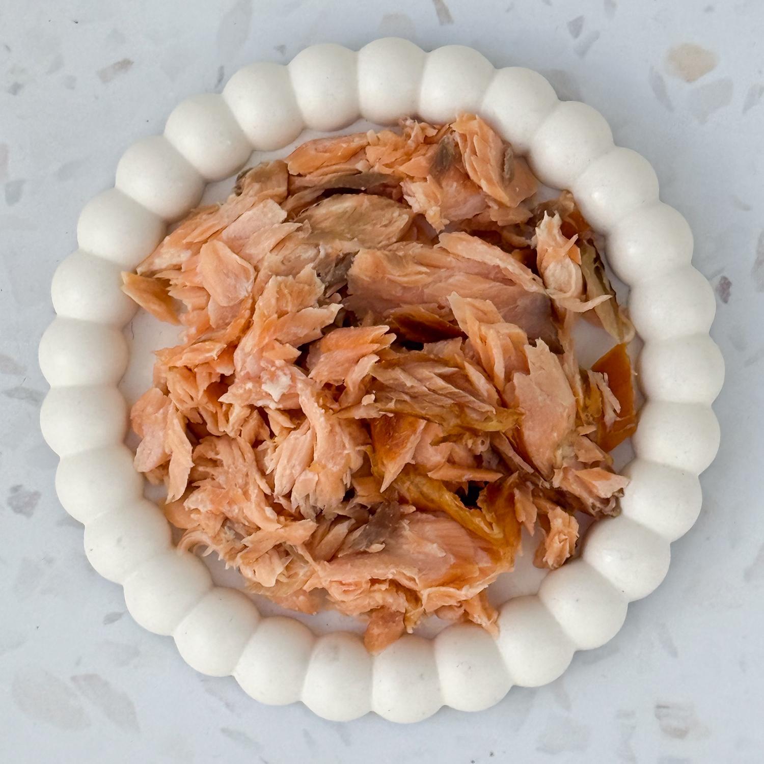 Hot Smoked Salmon portion 