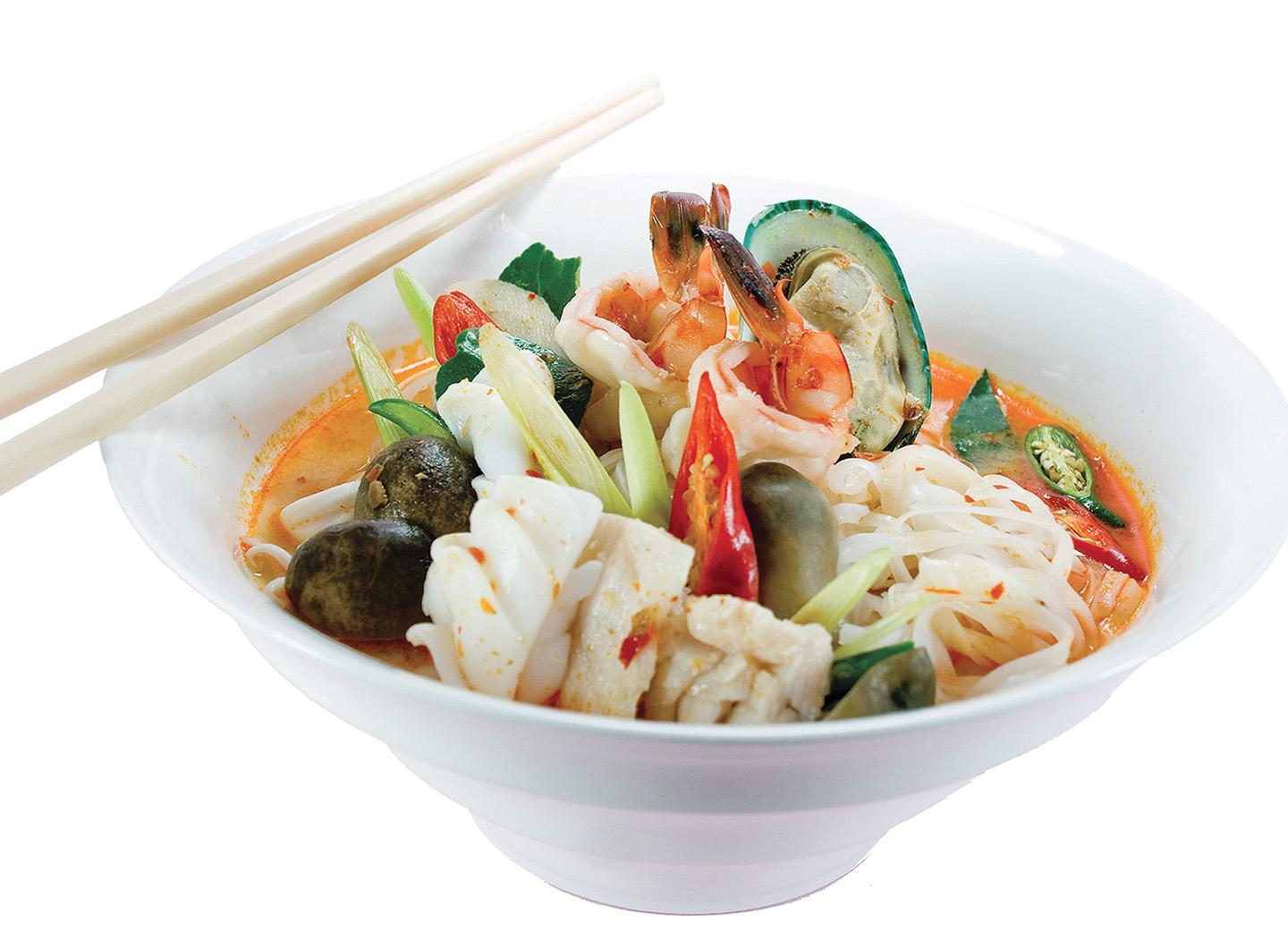 Tom Yum Noodle Soup - Seafood (Spicy)