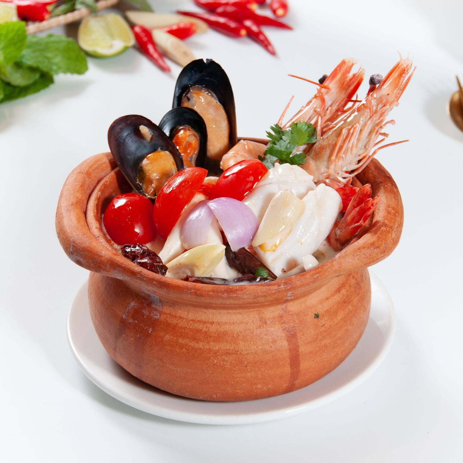 Tom Kha Pot (Spicy)