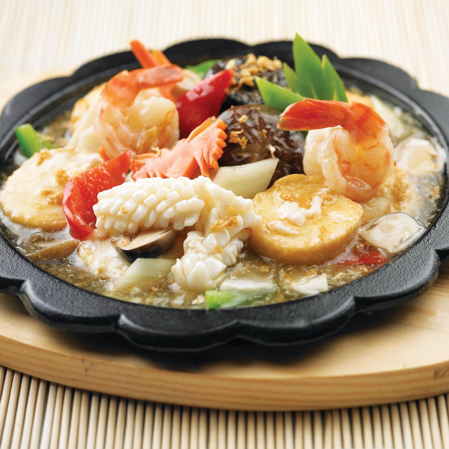 Tao Hoo Chanron - Hotplate Seafood Tofu