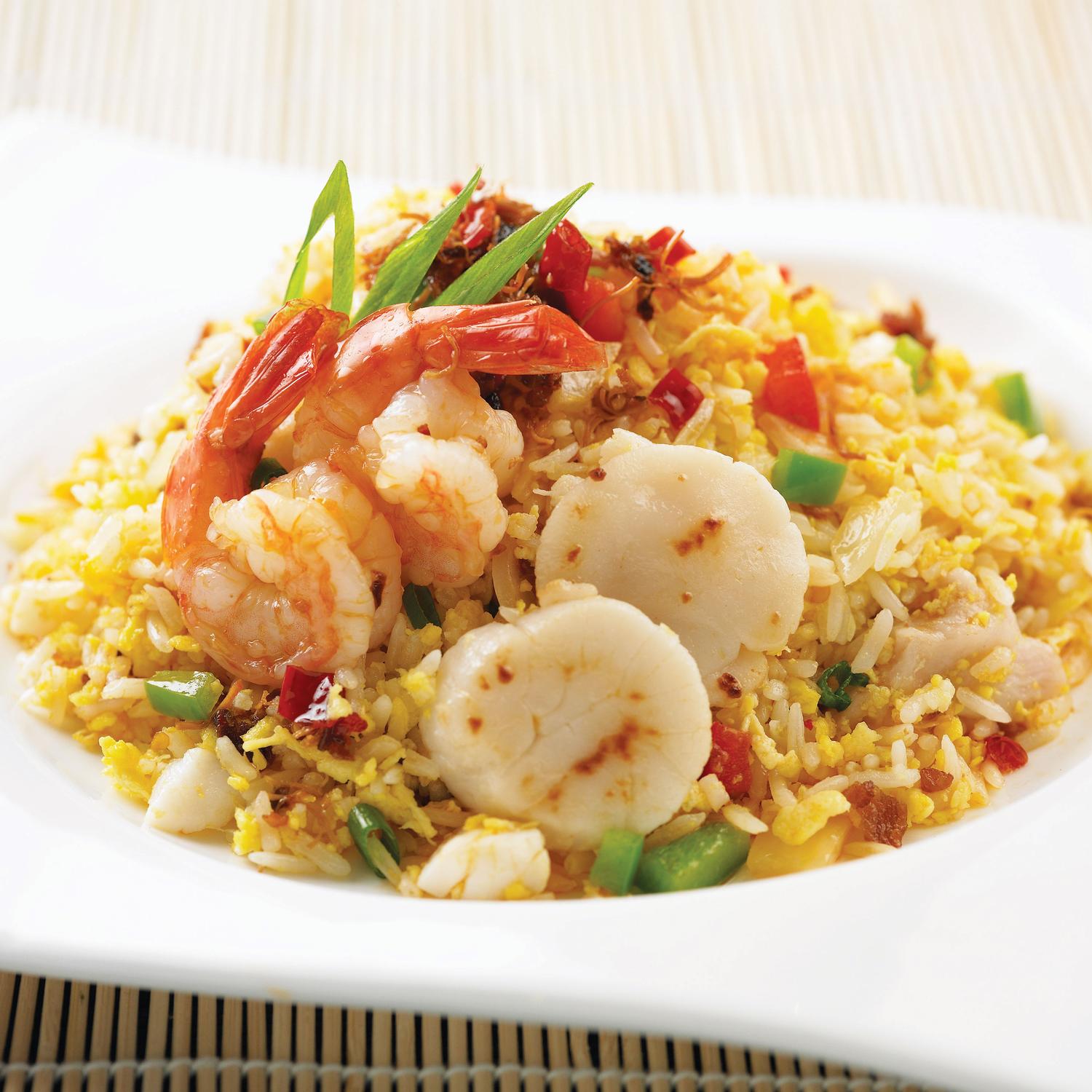 XO Seafood Fried Rice (Spicy)