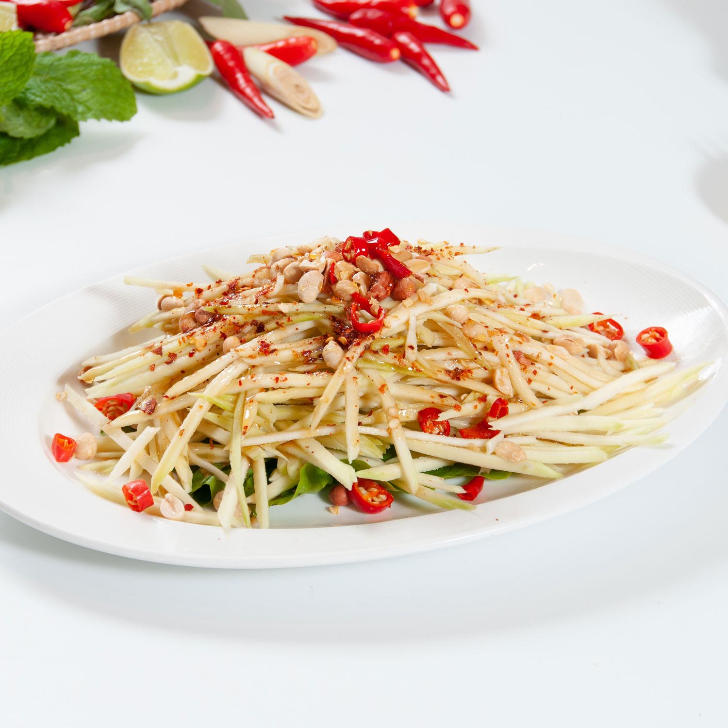 Thai Green Mango Salad (Spicy)