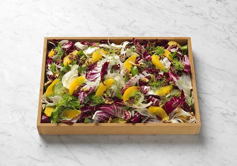 Radicchio &  Fennel Slaw, Walnut Oil - Large Box