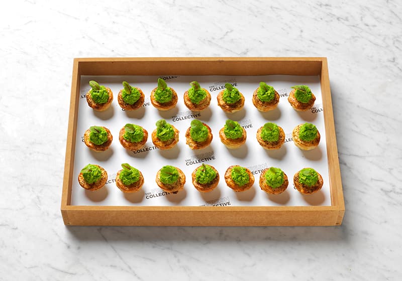 REHEAT Mini Lamb Pies with Mushy Peas - 16pcs