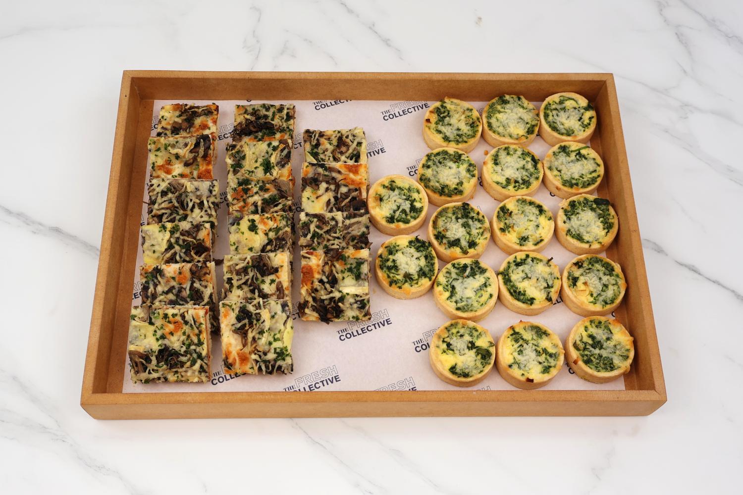 REHEAT Mini Vegetarian Canapes - 32pcs