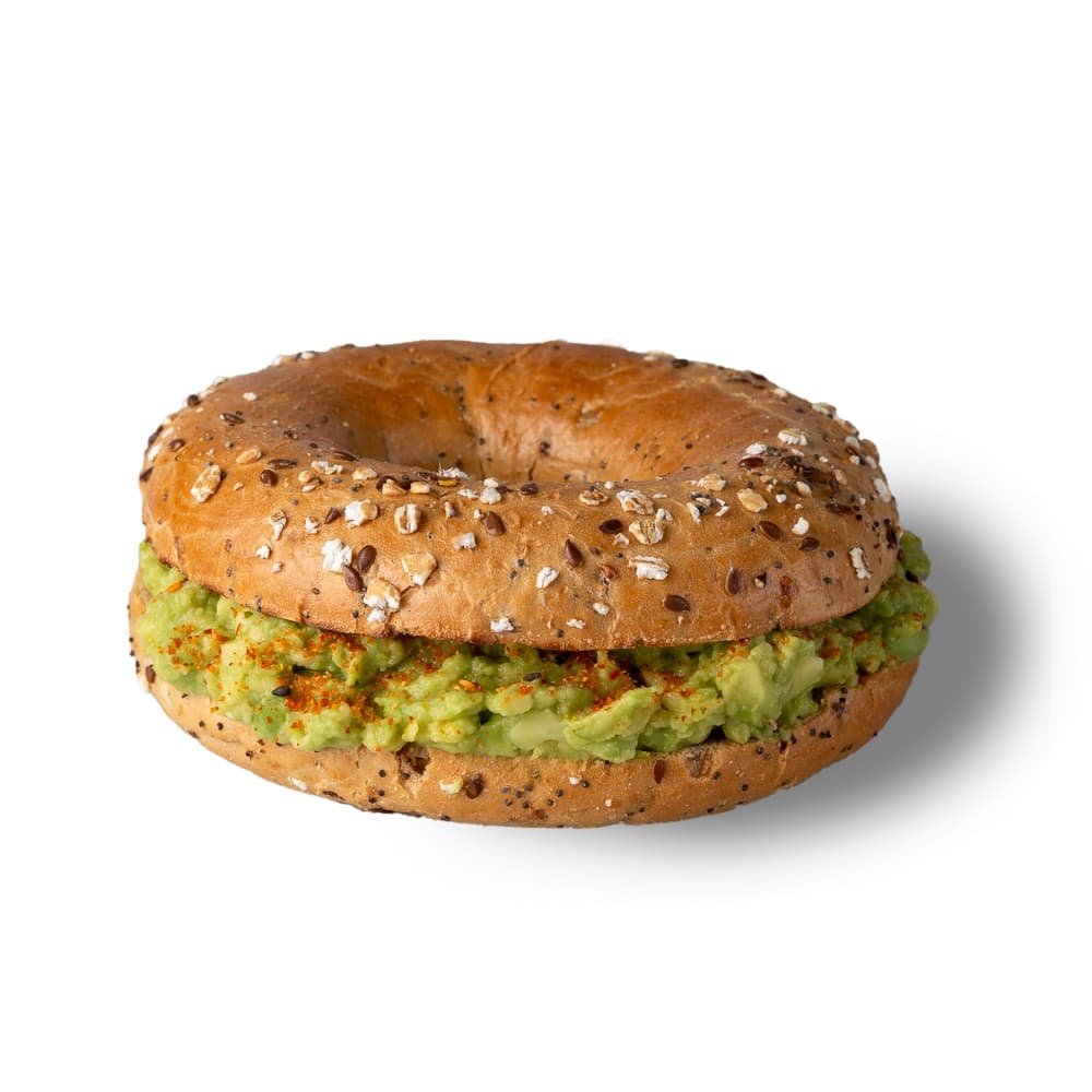 Avocado & Shichimi Bagel