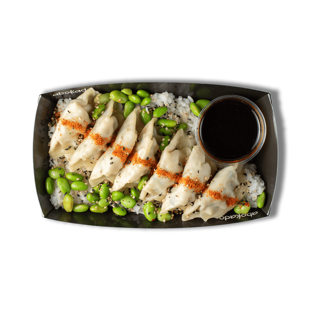 Gyoza "On Rice"