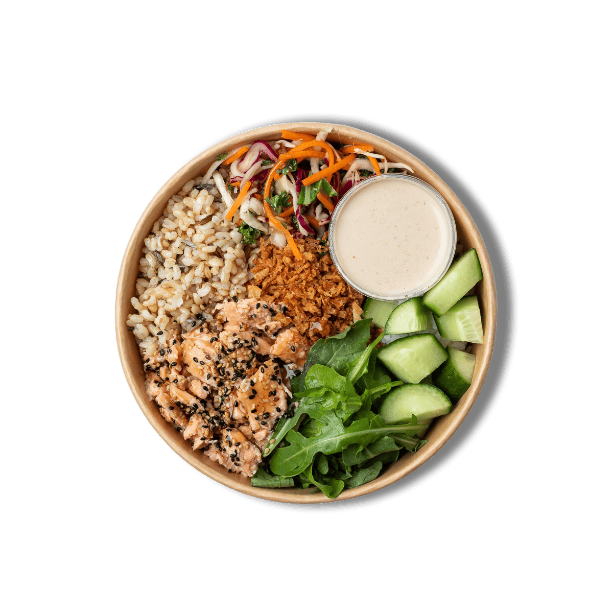 Teriyaki Salmon Poke