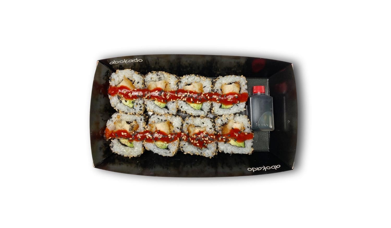 Spicy Chicken Katsu Sushi