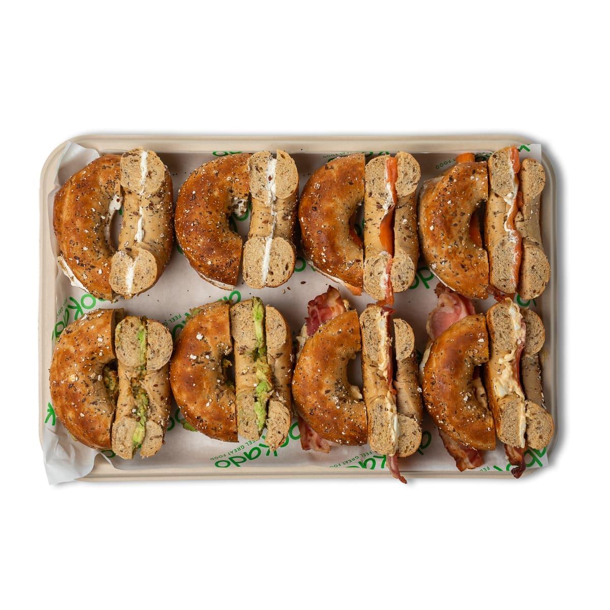 Classic Breakfast Bagel Platter