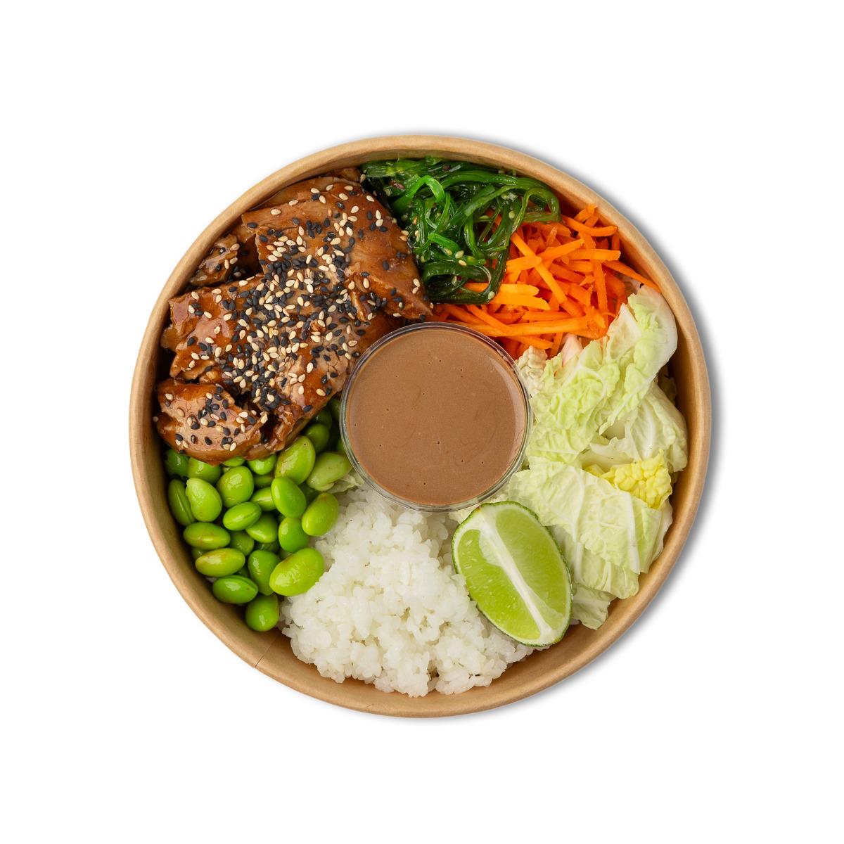 Nourish Salad Bowl - Teriyaki Chicken