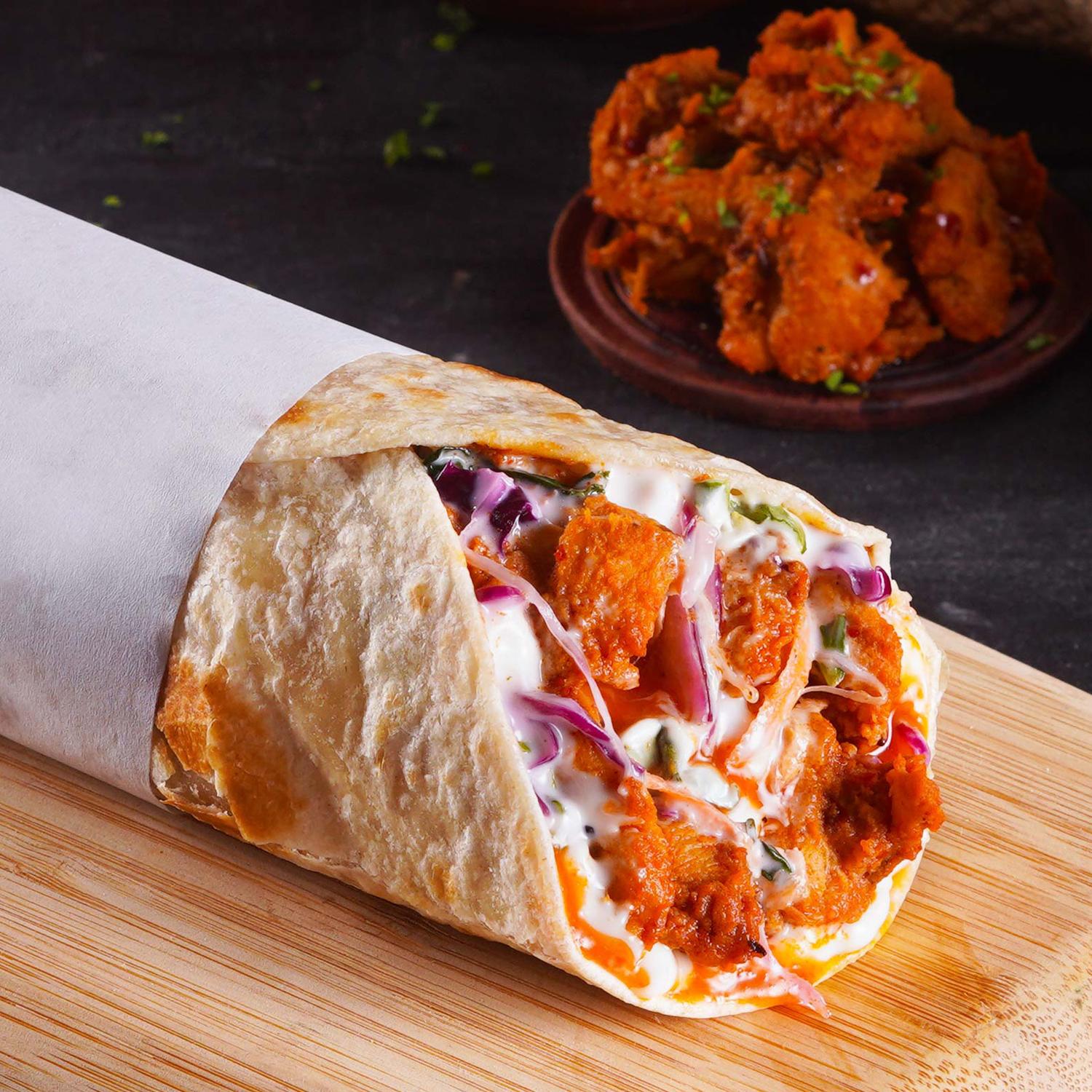 Chicken Tikka Masala Wrap