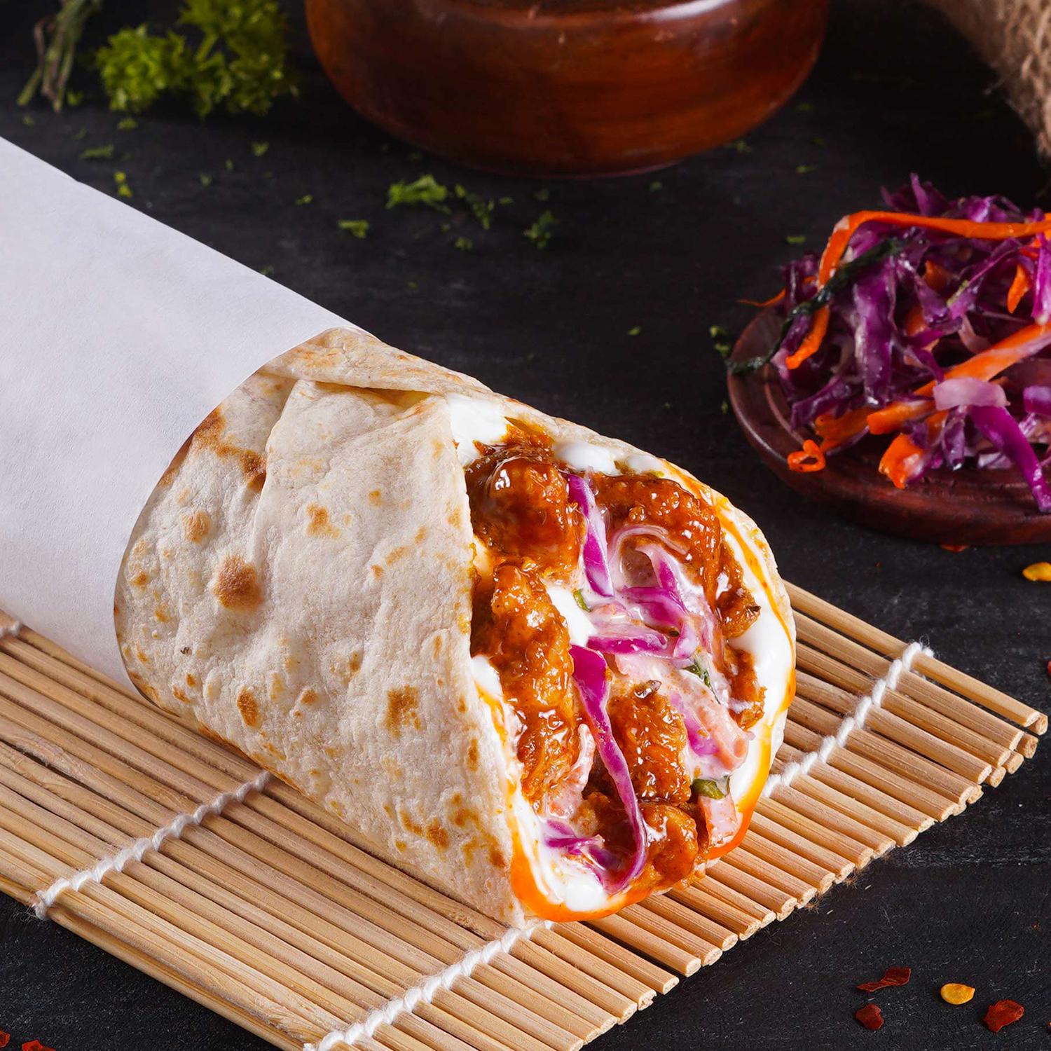 Chicken Bhuna Wrap