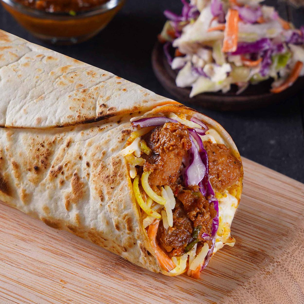 Lamb Seekh Kebab Biry-Ritto