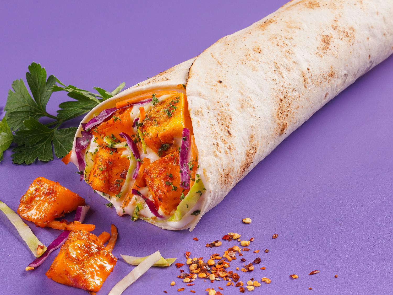 Paneer Tikka Wrap