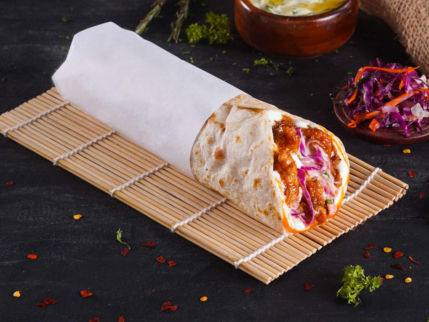 Chicken Bhuna Wrap