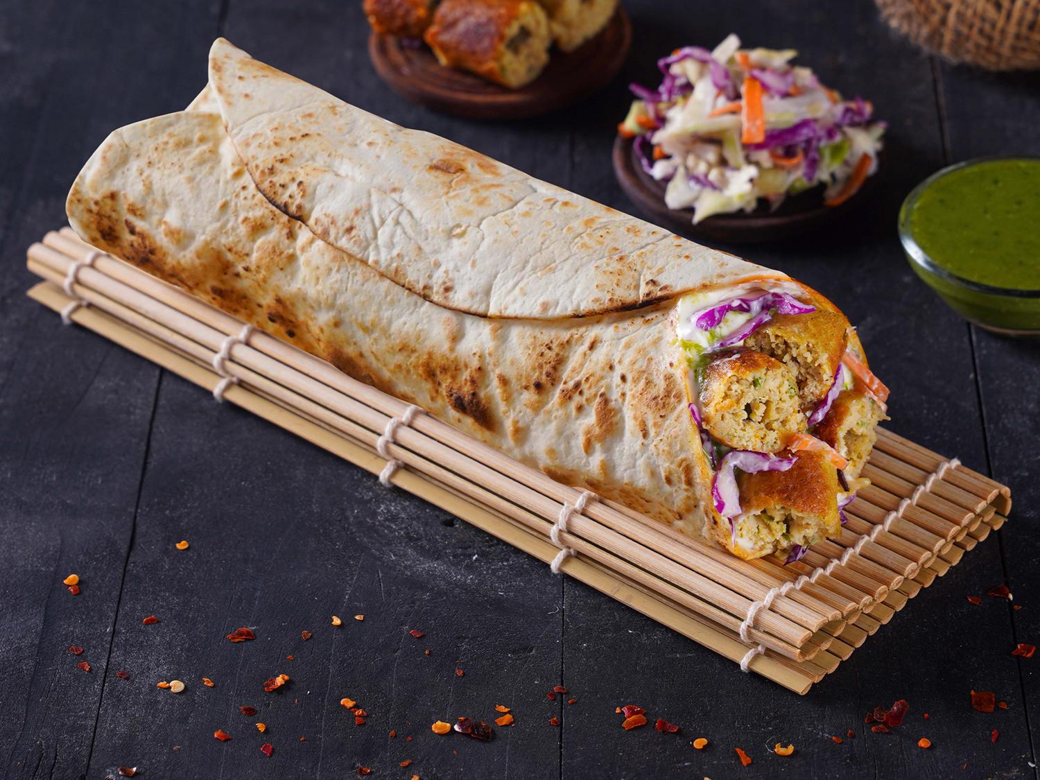 Seekh Kebab Wrap