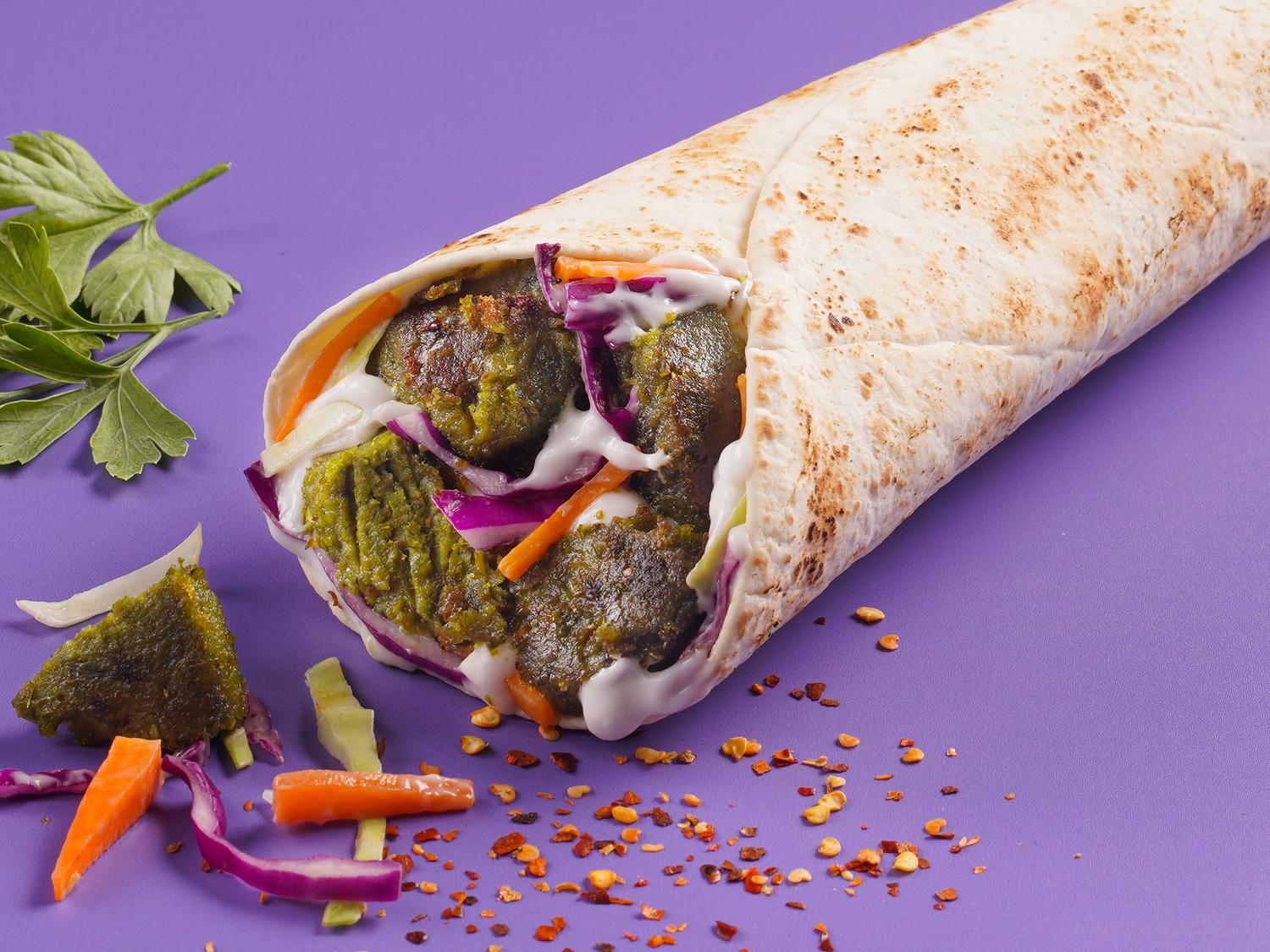 Veg Kebab Wrap