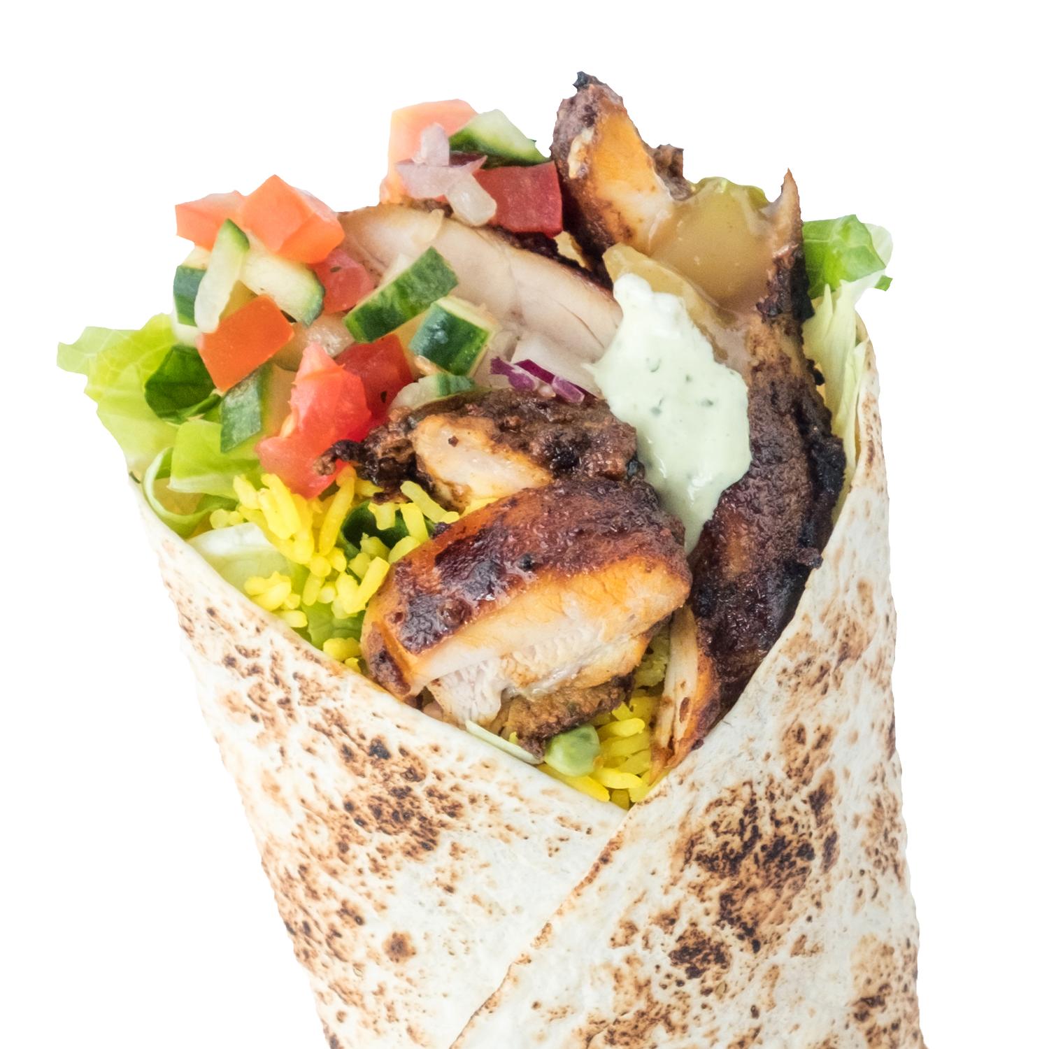 Indian Meat Wrap