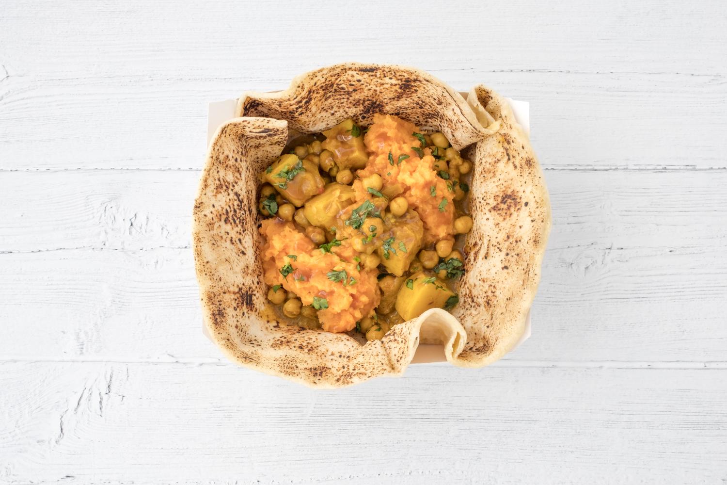 Caribbean Veg Wrap