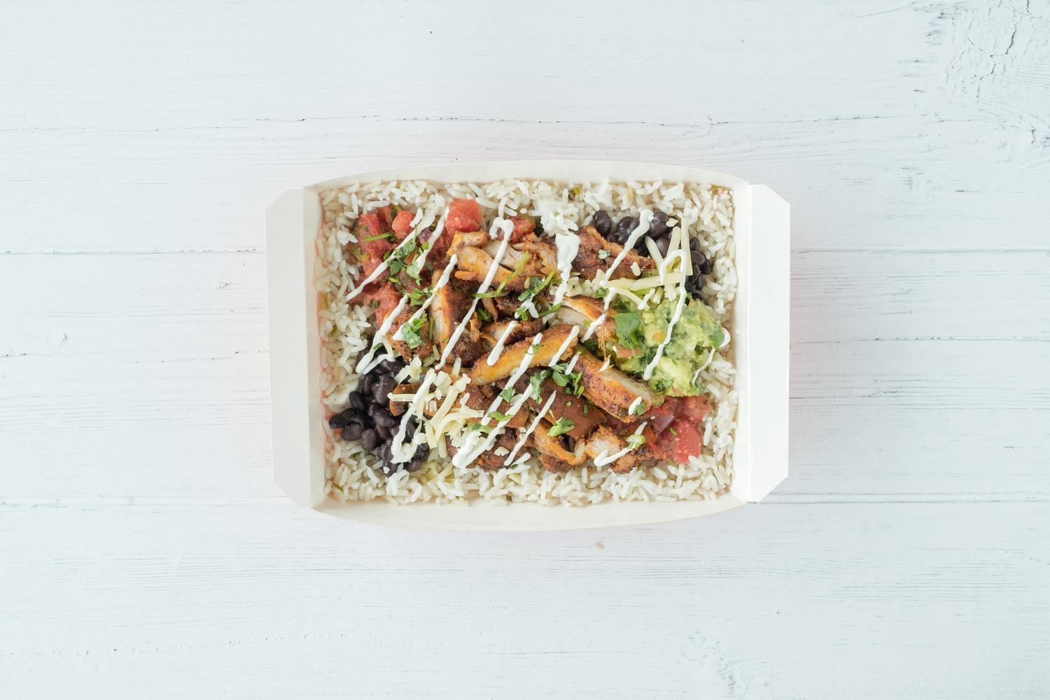 Mexican Meat Rice Box