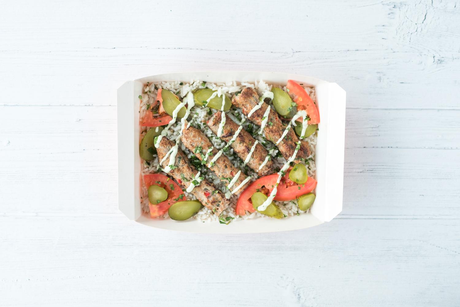 Turkish Meat Rice Box