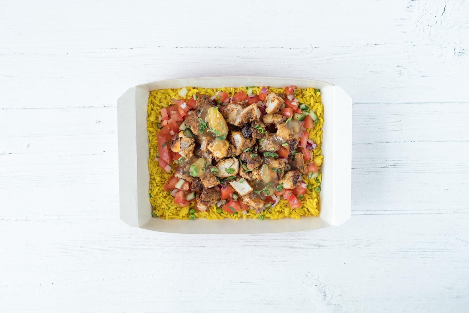 Indian Meat Rice Box