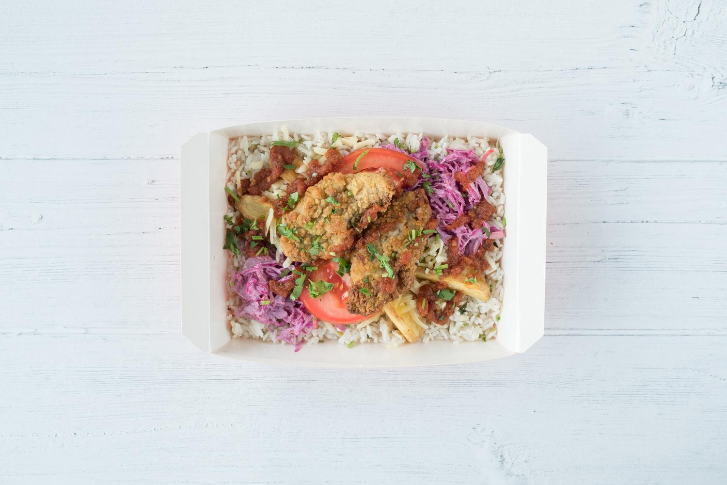 Tex Mex Meat Rice Box